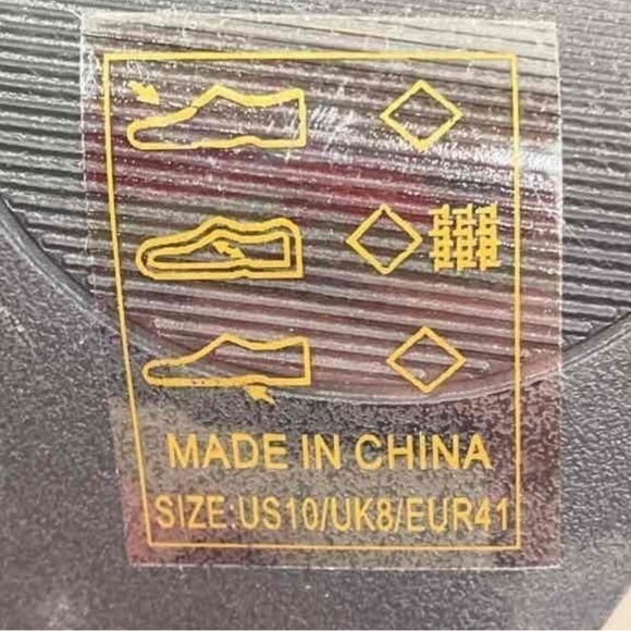 Qupid Woman’s Platform White Chunky Heeled Boots 🔥EUC🔥 Sz 10 - Picture 8 of 8